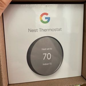 New Nest Thermostat by Google It is in its unopened box.